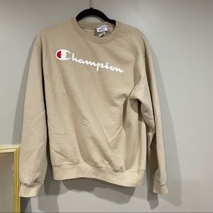 Tan Champion Sweatshirt